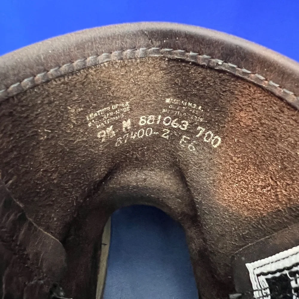 Frye 87400 Men’s Brown Leather Harness Boots (SIZE 9.5) - Picture 4 of 4